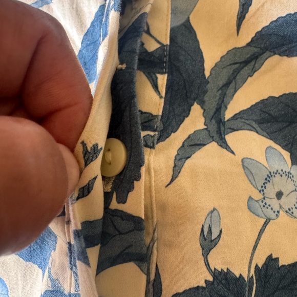 Tuckernuck Blue Floral Shirt mini Dress - Picture 12 of 16